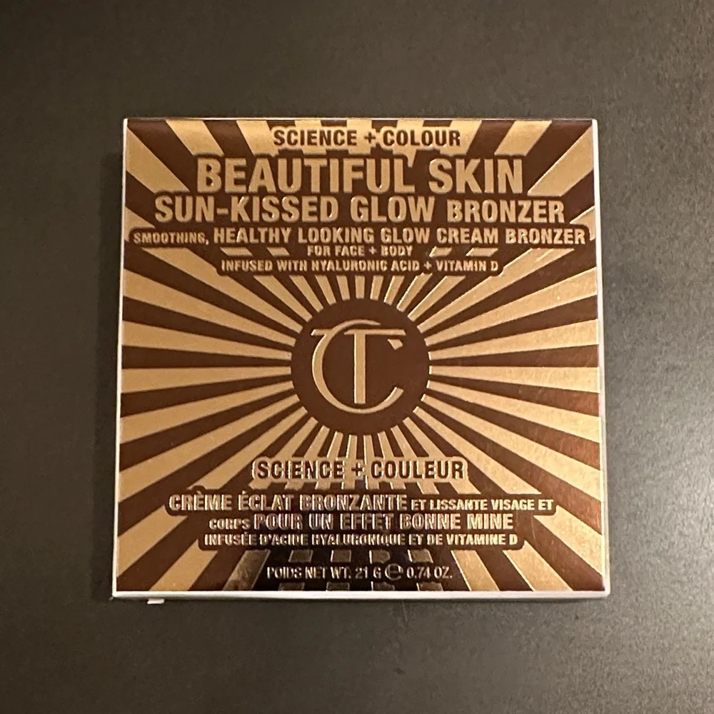 Charlotte Tilbury NIB Sun Kissed Glow Bronzer - Fair / Pale